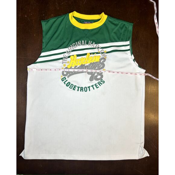 VTG 90s/Y2K Platinum FuBu Harlem Globetrotters Basketball Jersey Set Size XL - Picture 5 of 16